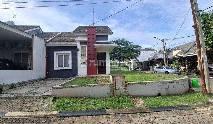 *dijual Cepat Tanah Kavling Ada Bangunannya Di Komplek Perum Cibubur Country Di Dalam Cluster*hoek 1