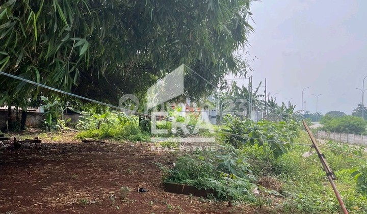 For Quick Sale, Land Beside Cimanggis-Cibitung Toll Road, Located in Nagrak Cibubur. Strategic Road Access for Vehicles.