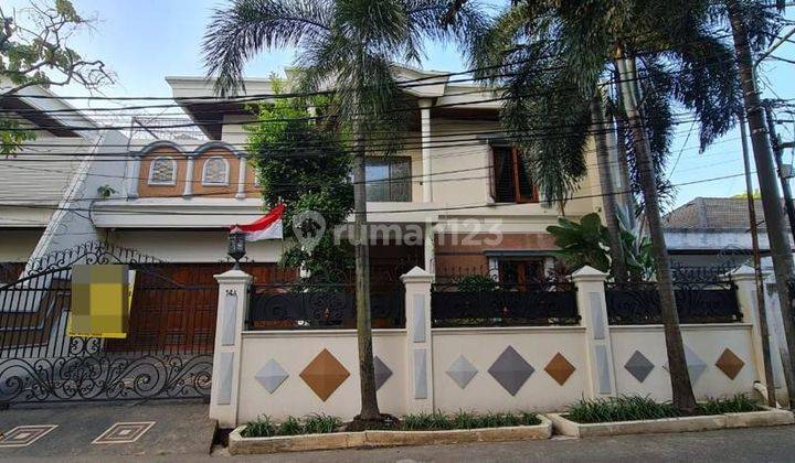 La.1007 Dijual Cepat Rumah Mewah Di Kemang Siap Huni Nego 1