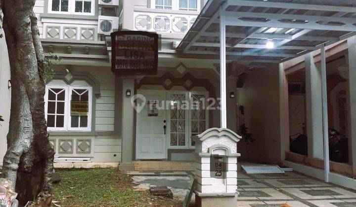 Disewakan rumah rapih siap huni di kota wisata cibubur  1