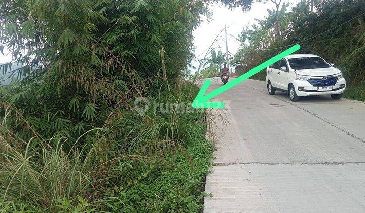 Dijual Cepat Tanah Pinggir Jalan Aspal Beton  Di Suka Harja Jonggol Bogor 1