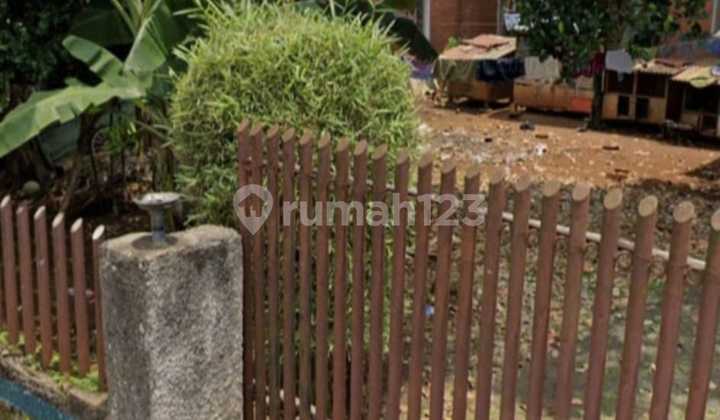 La.1652 Dijual Murah Rumah Tua Hoek Hitung Tanah di Harjamukti Cimanggis Dekat Dr LRT Cibubur 5Jt/.Mtr 2