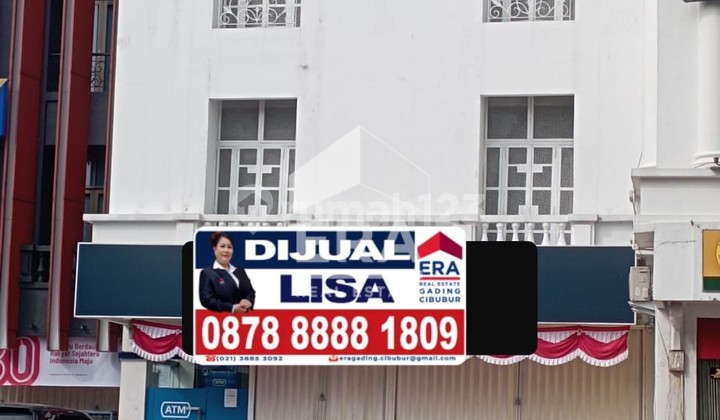 For Quick Sale: 3-Story Shop House, Well-Maintained, Two-Unit Row in Times Square Cibubur 2