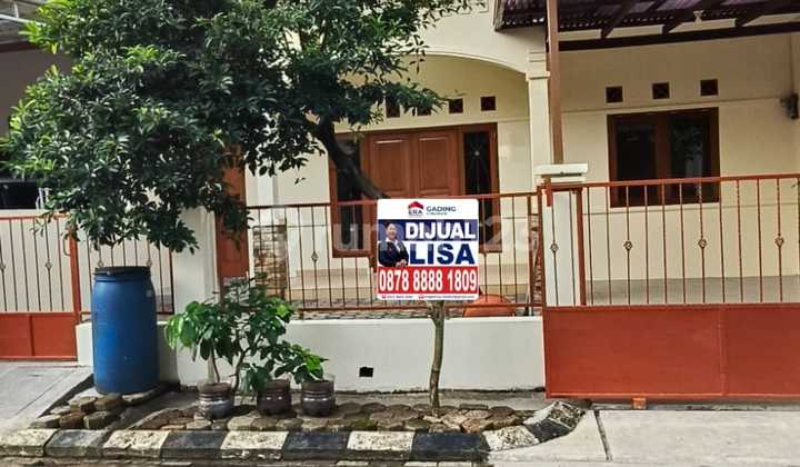 Di Jual Cepat Rumah 1Lt Siap Huni di Villa Permata Santi Pancoran Mas Kota Depok