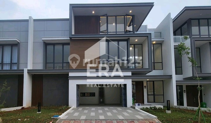For Sale Fast 3-Story Ready-to-Occupy Premium Cluster Atherton House in Kota Wisata Cibubur