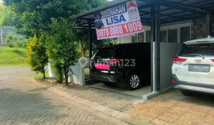 La.1454 Disewakan Cepat Rumah Hoek Di Cibubur Country Siap Huni  2