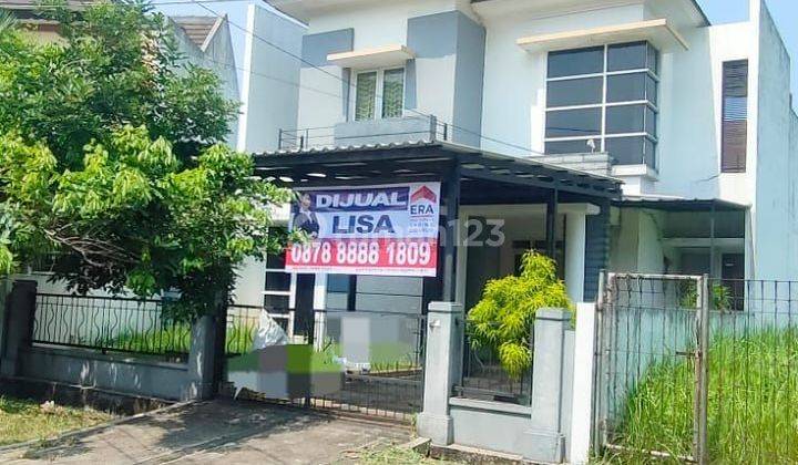 La.1353 Turun Harga Dijual Cepat Rumah 2 Lt Dan Kavling Di Bukit Golf Cibubur dekat Tol 1