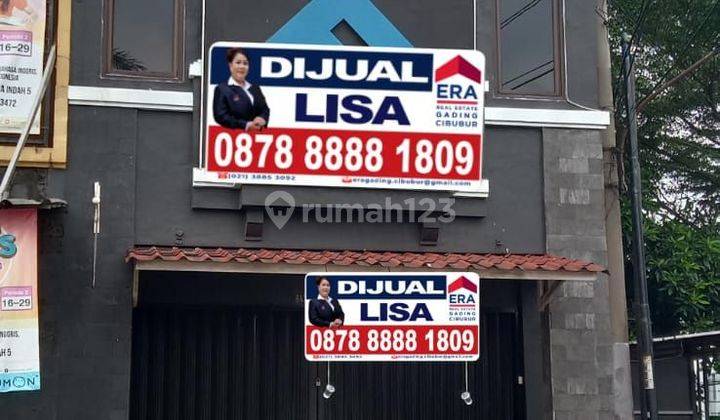 di Jual Cepat Ruko 3lt Siap Huni Strategis Ramai di Villa Nusa Indah 1