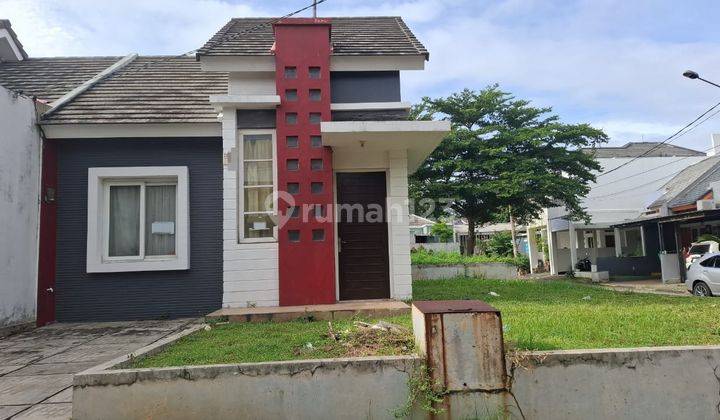 *dijual Cepat Tanah Kavling Ada Bangunannya Di Komplek Perum Cibubur Country Di Dalam Cluster*hoek 2