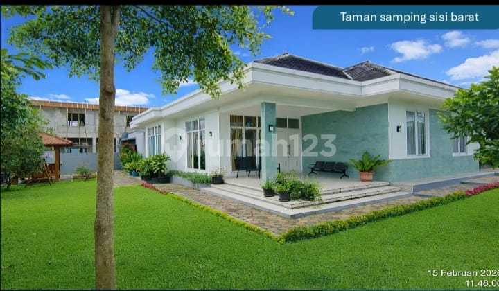 For Quick Sale: 1-Story House Ready to Occupy, View of Mount Salak in Cibening Pamijahan Bogor