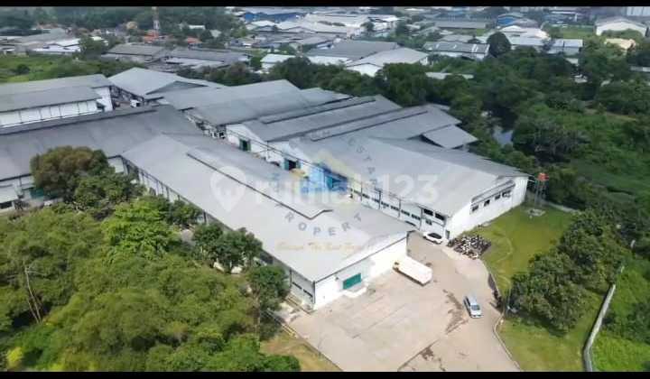 Disewakan Gudang Zona Industri Akses Kontainer di Cibadak Cikupa Banten