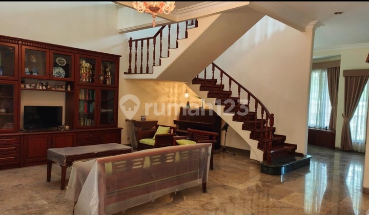 For Sale Beautiful Fully Furnished Teak Wood House in Kebon Jeruk, West Jakarta