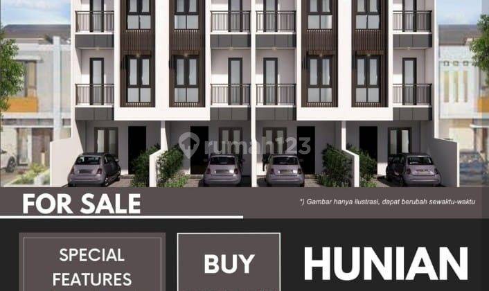 Rumah Minimalis 4 Lantai Di Sumur Batu Kemayoran 1