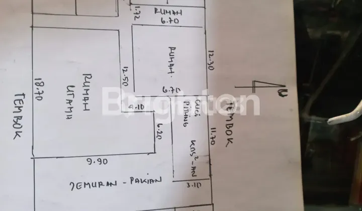 RUKO LOKASI STRATEGIS DI AREA KOMERSIL YANG PADAT DAN HIDUP