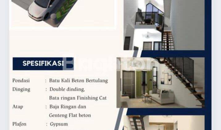 Rumah 2 Lantai bebas Angsuran 12 bulan  Cepat Cikarageman 2