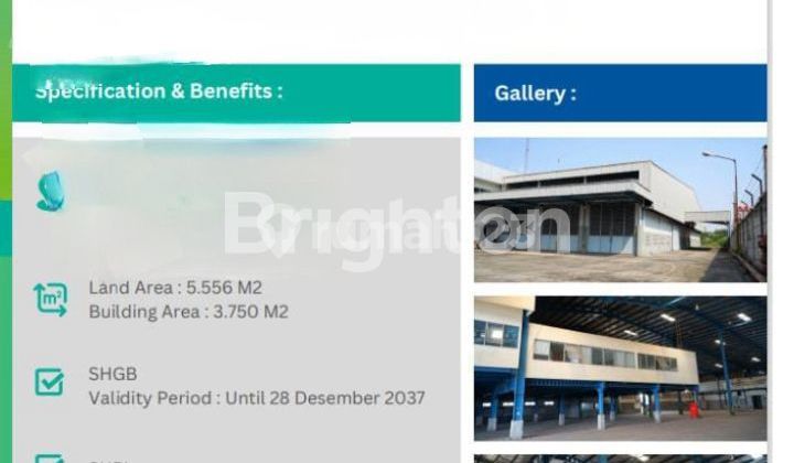 GUDANG DIKAWASAN INDUSTRI PULOGADUNG GUDANG DIKAWASAN INDUSTRI PULOGADUNG