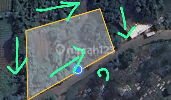 For Rent 1000 Square Meter Industrial Permit Land in Ranca Tangerang Village Area.