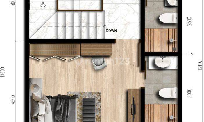 Rumah Baru Siap Huni Full Furnish Dekat Gerbang Tol Sawangan. 21