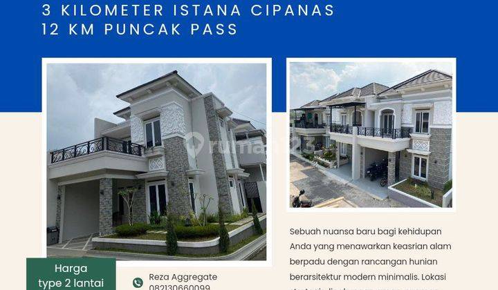 Villa Strategis 3 K M Istana Cipanas Dan 12 K M Puncak Pass. 1