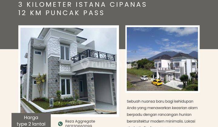 Villa Strategis 3 K M Istana Cipanas Dan 12 K M Puncak Pass. 1