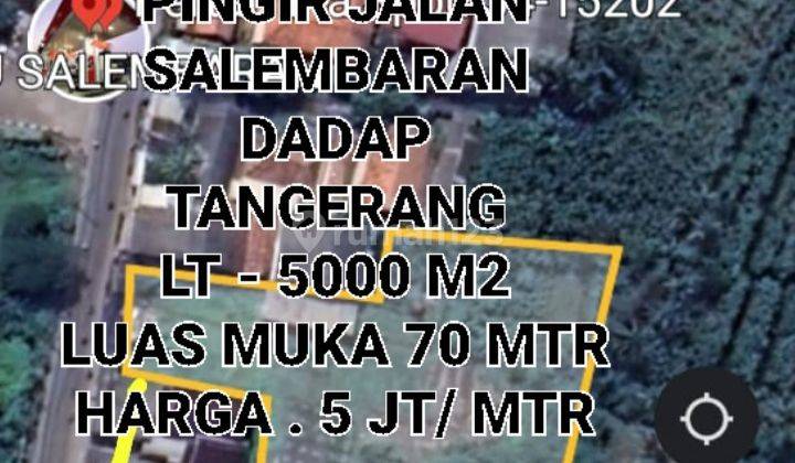Tanah di Salembaran tangerang 1