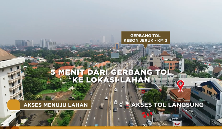 Rumah 2 Lantai di Arjuna Utara Tomang Dekat Central Park, Taman Anggrek 3