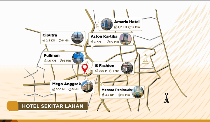 Tanah di Arjuna Utara Tomang Dekat Central Park, Taman Anggrek 2