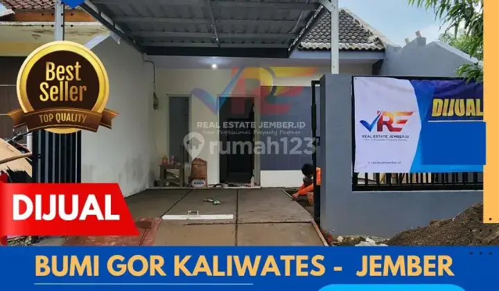JUAL RUMAH MURAH DI GOR KALIWATES JEMBER 1