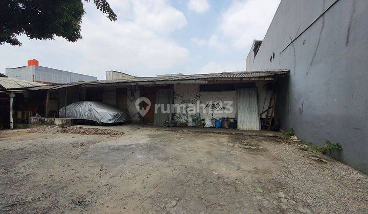 Dijual tanah ada bangunan gudang 2