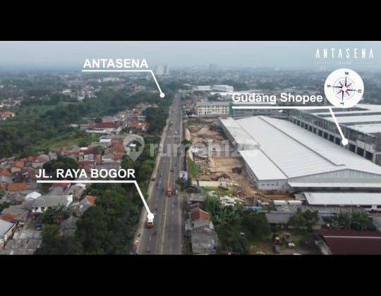 Tanah di Raya Bogor 42816 m² HGB 2