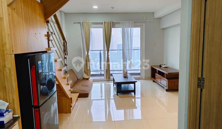 Apartemen 2 Lantai Di Maqna Residence Fully Furnished