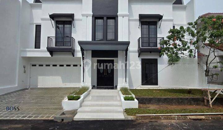 Rumah 2 Lantai Brand New Modern Classic Semi Furnished Di Bintaro Jaya Tangerang Selatan  1