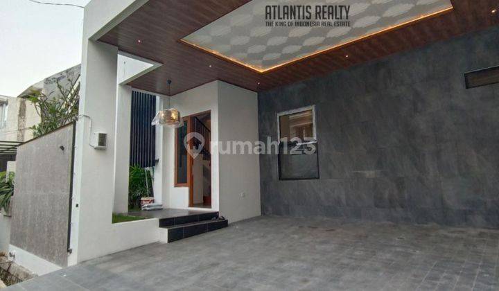 Rumah 2 Lantai Semi Furnished SHM Di Sektor 9 Bintaro Jaya Tangerang Selatan  2