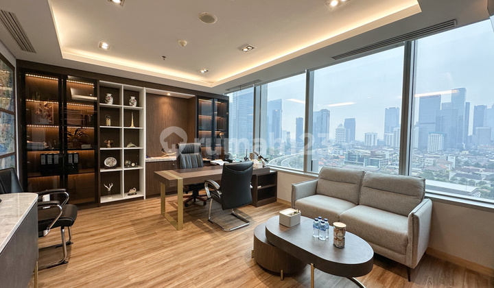 Office Space Luxury Furnished DBS Tower Kuningan Jakarta Selatan