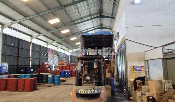 Gudang Tambak Sawah Hitung Tanah Akses Kontainer 40" Waru Sidoarjo