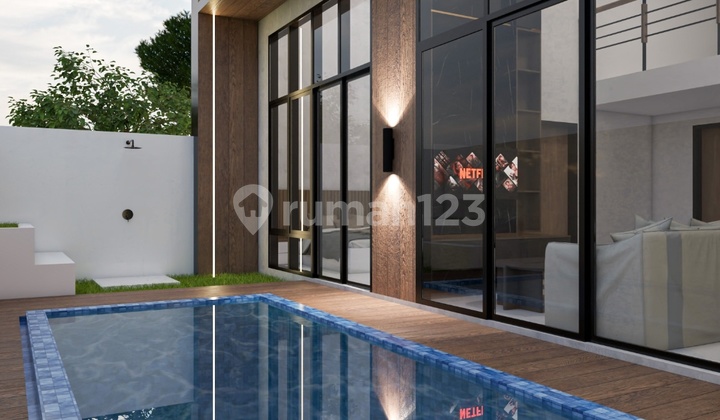 Scandavian Villa Dengan Lokasi Tenang Selangkah Ke Pantai 1