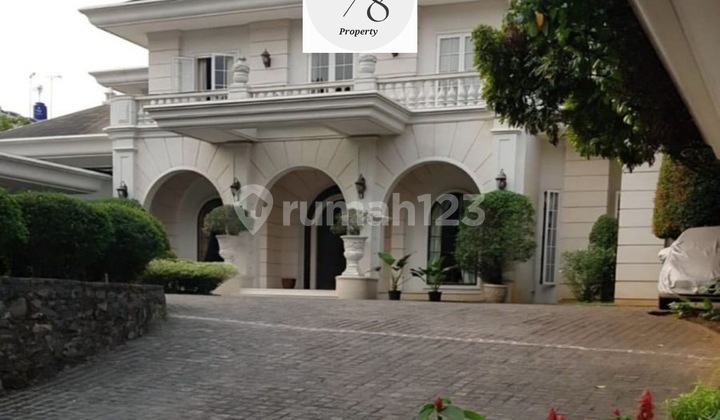 Rumah BUKIT GOLF PONDOK INDAH. LT.3825/LB.1345. 6BR. Harga 200M