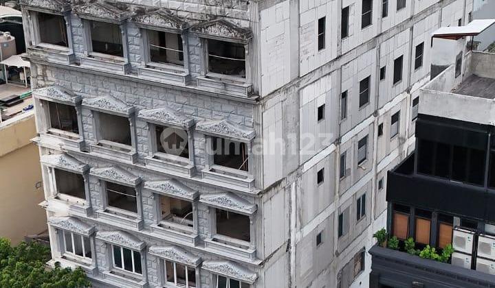 JUAL HOTEL DAERAH KEBAYORAN BARU, LT 407, 9 Lt, SHGB, HARGA 55M