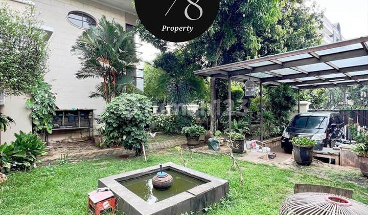 Jual Rumah Simprug Golf, LT 1380/Lb 1200, 4Kt, Hadap Timur, Pool, Harga 60 Jt Per M2. Dennis Wong - 0852xxxxxxxx 2