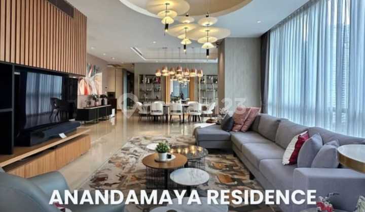 Apt Anandamaya Residence. 3+1BR. 4Bath. Luas 339m2. Harga 35M!  1