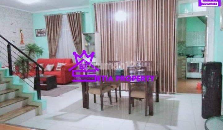 Rumah Bagus 2 Lantai, Siap Huni, Furnished, di Legenda Wisata 2