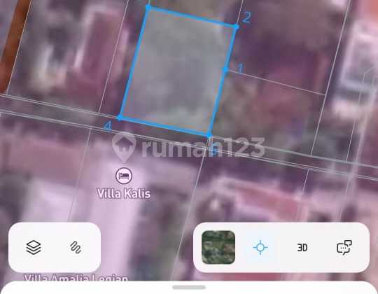 Land for Sale Cheap in Seminyak Gang Kahyangan. Land Area 664m2. Price 2.3 Billion Per Are