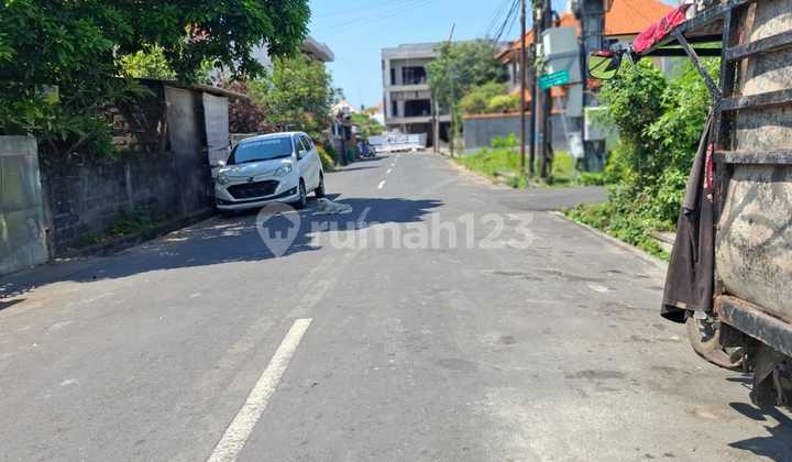 Dijual Tanah Murah Di Tukad Badung Renon. Lt 878m2. Harga 1 Milyar Per Are Nego Tipis