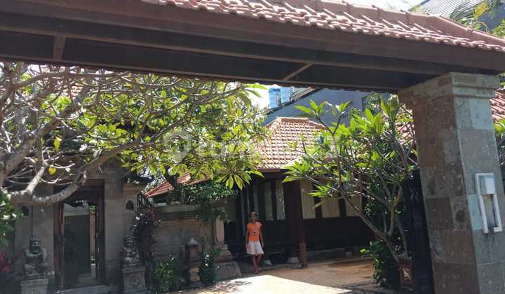 Dijual Tanah Murah Ada Bangunannya Di Sanur. Lt 350m2. Harga 4 Milyar Global