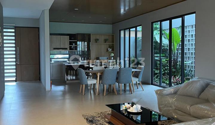 Furnished House with Private Swimming Pool & Rice Field/Lake View in Kbp - Kota Baru Parahyangan 2