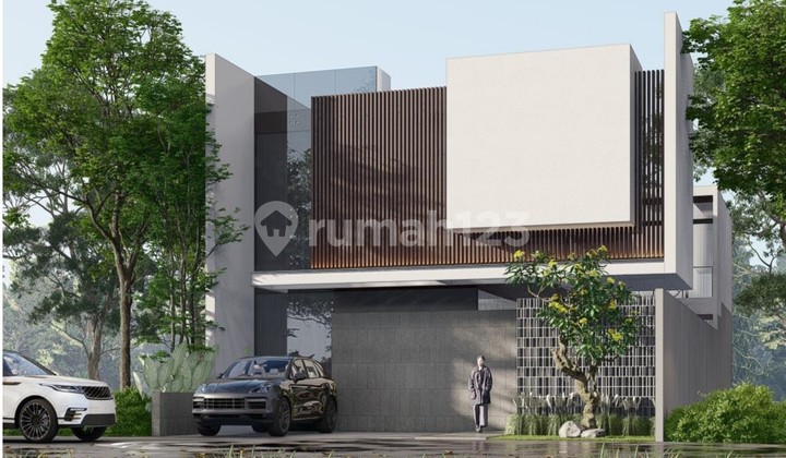 Rumah Baru Desain Modern Elegan dengan Kolam Renang – Kota Baru Parahyangan