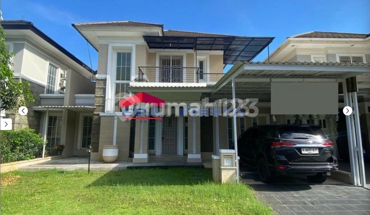Disewa Cepat Rumah 2 Lantai Full Bangunan Di Sutera Olivia Alam Sutera