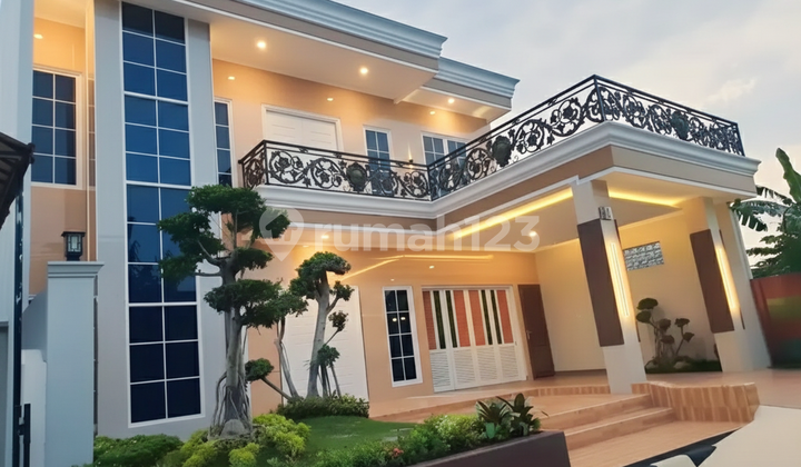 rumah sultan pulau dewa modernland furnished