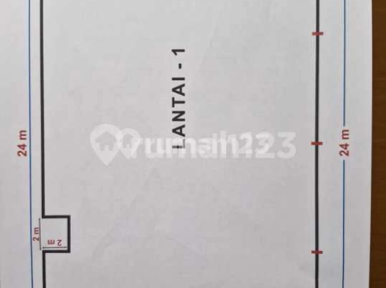 GUDANG RASA KANTOR! 2 LANTAI 12X24M CIKUPA MAS - HARGA BERSAHABAT