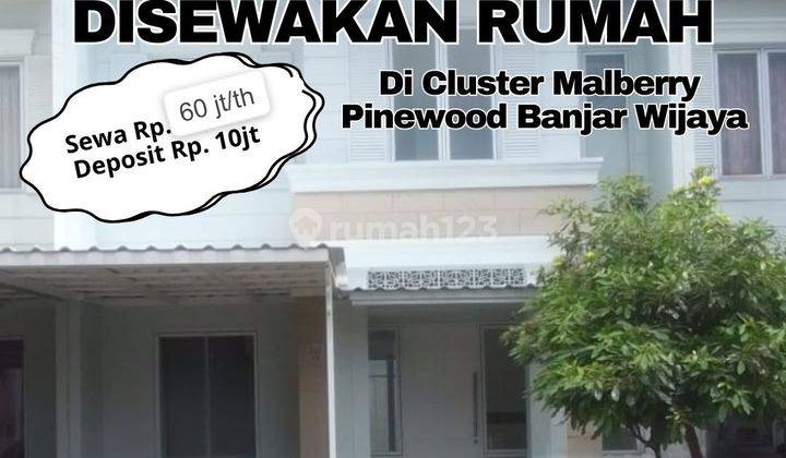 Rumah diKontrakan Bagus Banjar Wijaya, Tangerang Unfurnished PPJB 1